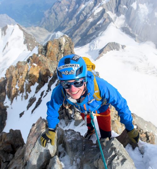 Rik v. Odenhoven - Mountain guide in training
